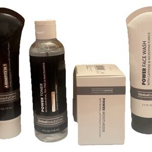 YNS Generic Bath & Body Set - Black and White